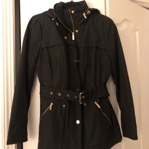 Michael Kors Hooded Jacket (Black)